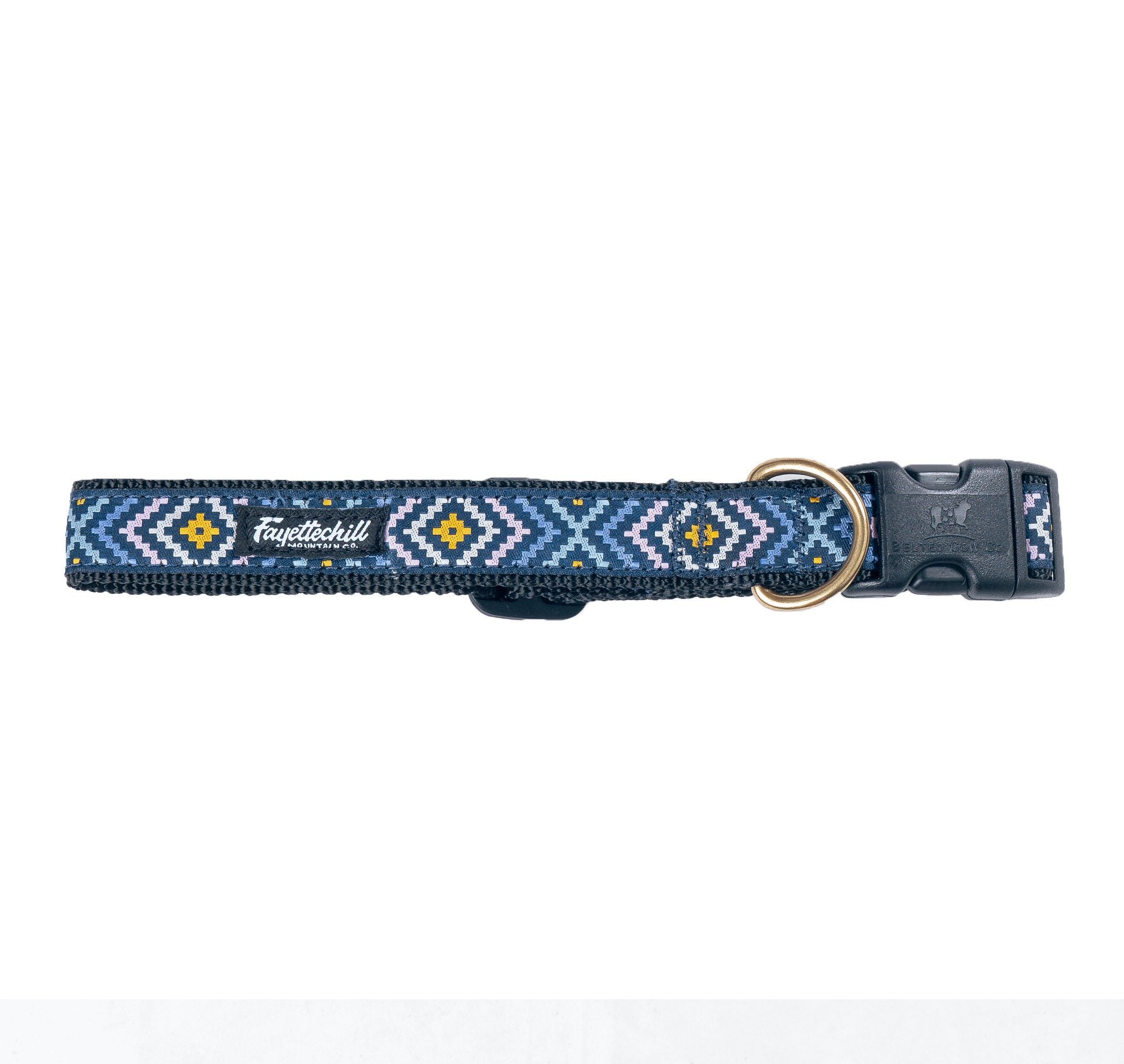 Premium Dakota Dog Collar - Adjustable Nylon Pet Collar with Metal Buckle for Small Medium Large Dogs - Perfect for Walking, Training & Outdoor Adventures