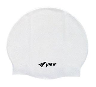 VIEW V31 Silicone Swimming Cap for Women & Men - Waterproof Swim Hat for Long Hair, Pool, Lap Swimming & Competition - Comfortable & Durable Swim Cap for Training & Professional Use