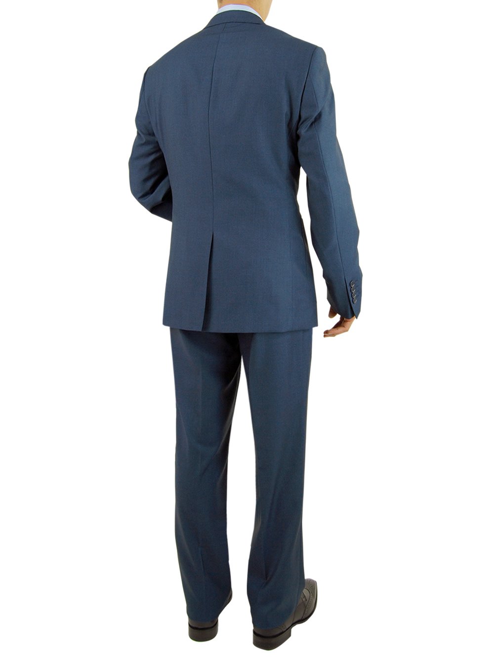 Salvatore Exte Men's 2-Button Modern Fit Suit Set - Slim Fit Jacket & Dress Pants for Business, Weddings & Formal Events