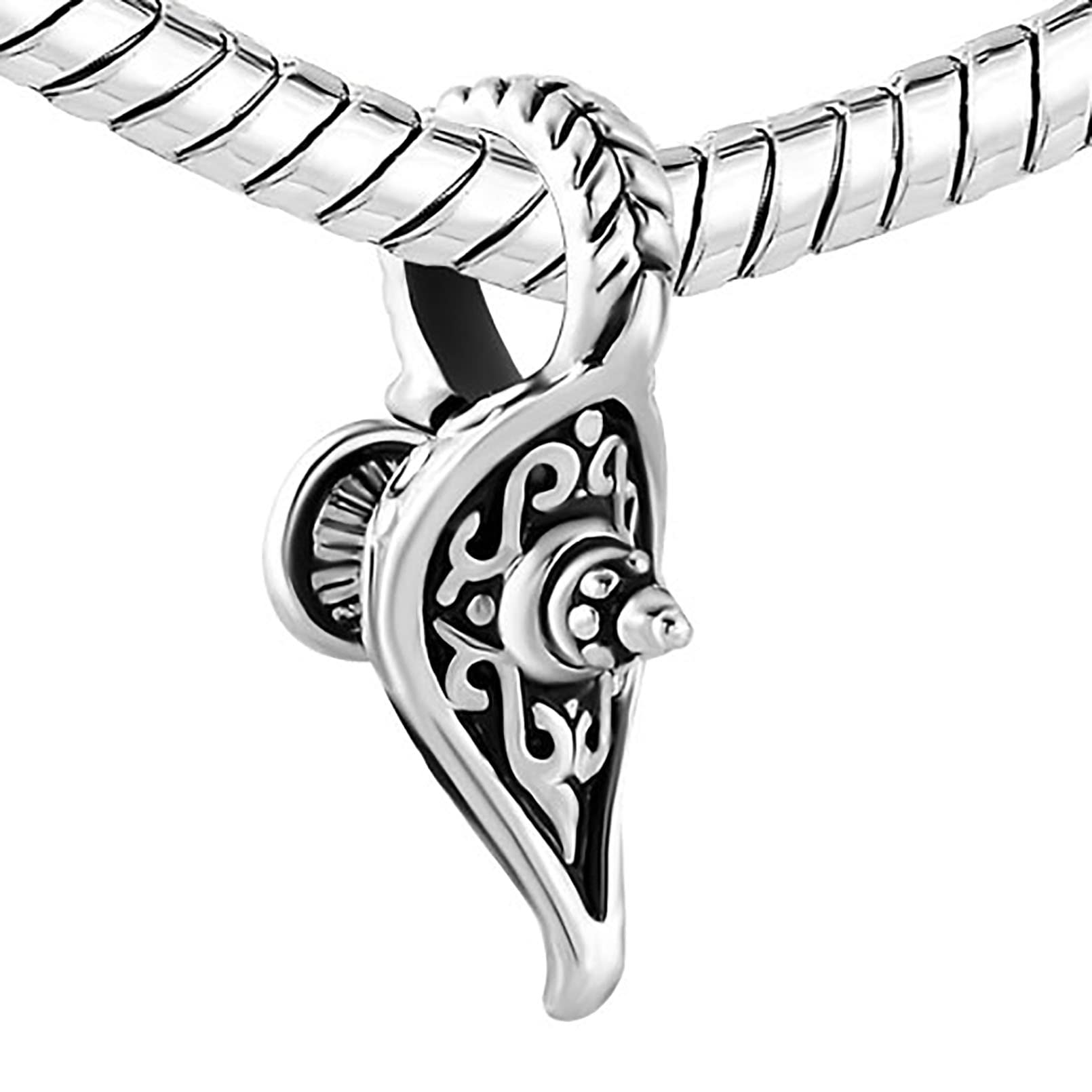 Magic Aladdin Lamp Charm for Pandora Bracelets - Disney Inspired Jewelry Charm for Bracelets & Necklaces - Perfect for Disney Fans & Collectors