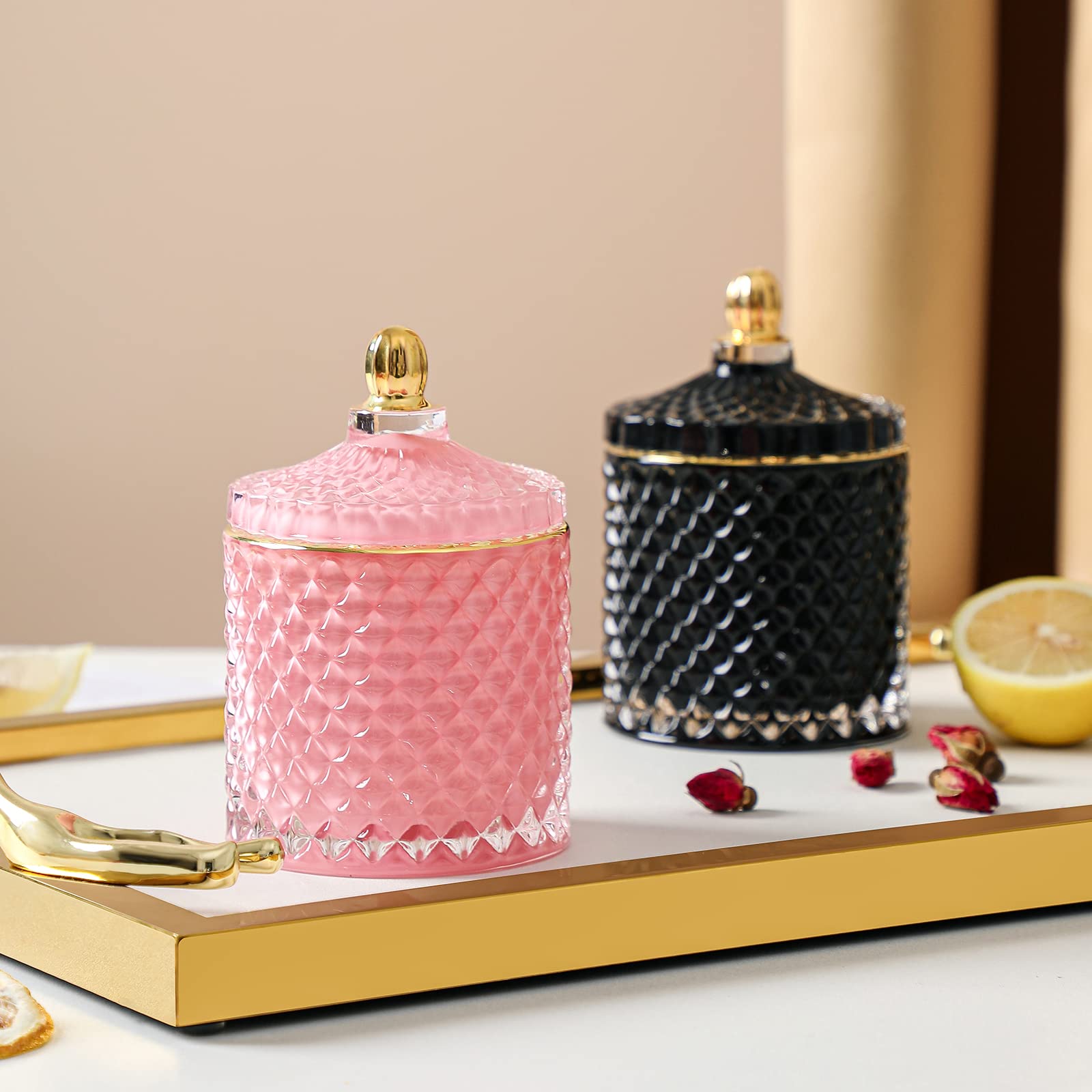 Premium Glass Storage Jar with Lid - 3.35