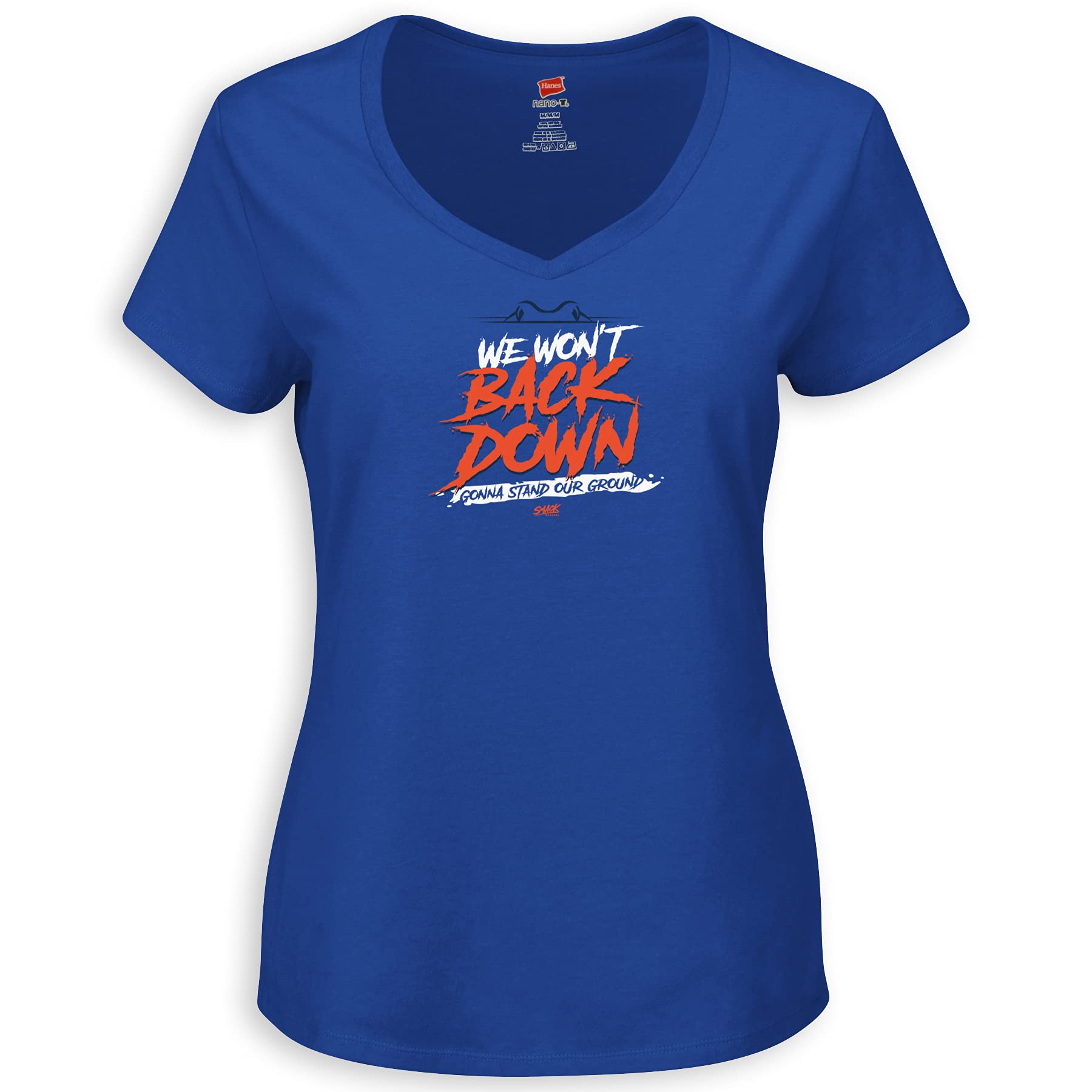 Won't Back Down T-Shirt for Florida College Fans - Comfortable Cotton Tee in Sizes SM-5XL by Smack Apparel | Perfect for Game Days, Tailgating & School Spirit Events