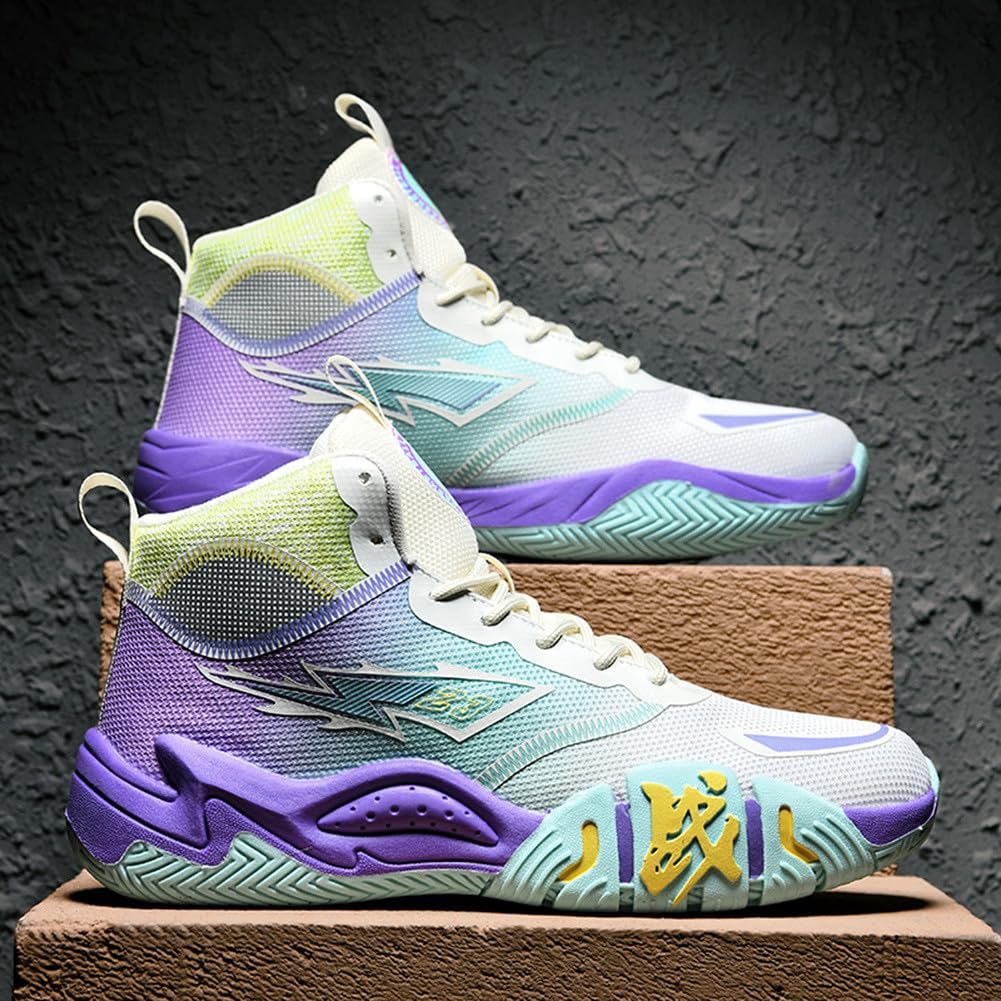 YAXE Unisex High Top Sneakers - Fashionable Running, Tennis & Basketball Shoes for Men & Women - Perfect for Sports, Gym Workouts & Casual Street Style