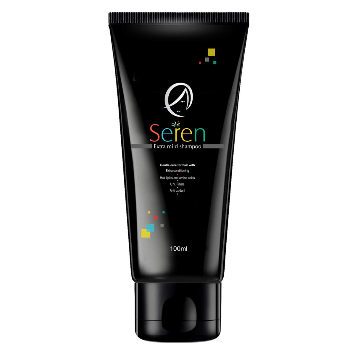 Seren Extra Mild Shampoo for Sensitive Scalp - 100ml Gentle Hair Cleanser - Sulfate Free & Hypoallergenic - Ideal for Daily Use & Travel Size