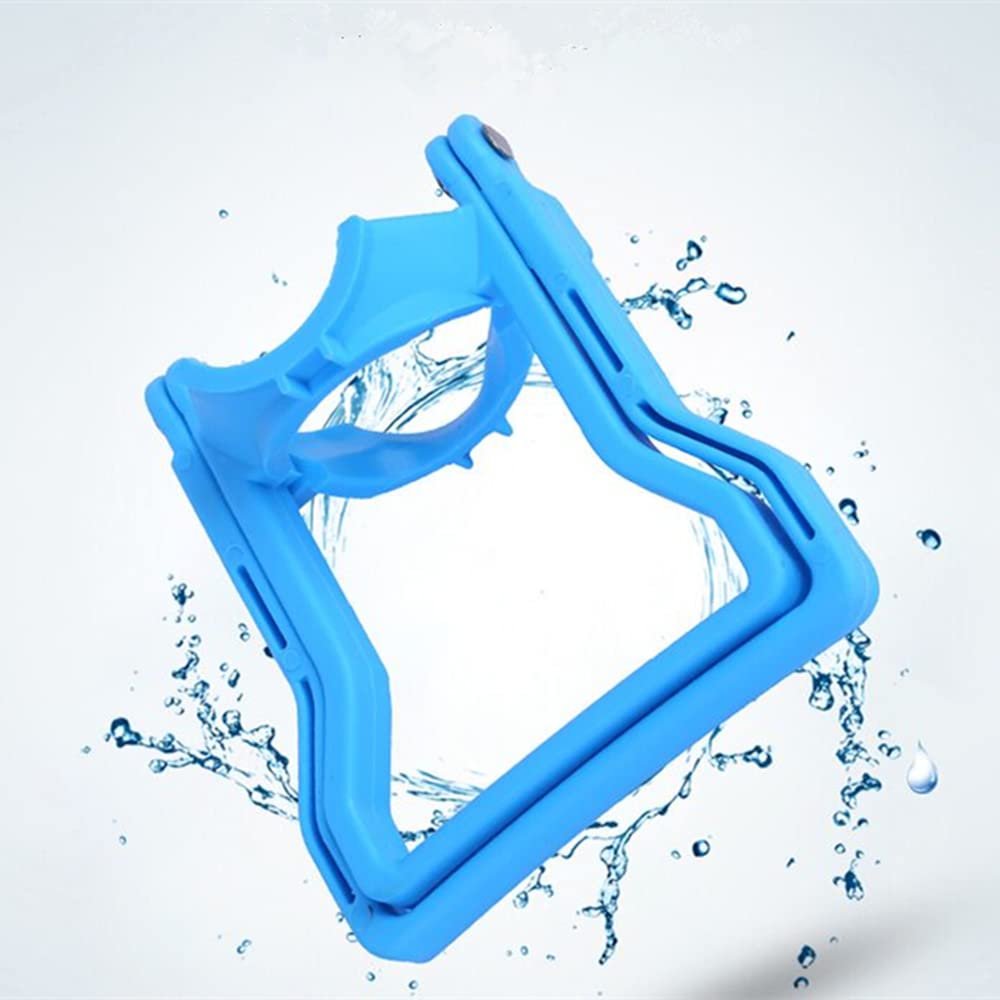**Ergonomic 5 Gallon Water Bottle Handle - Heavy Duty Bottle Carrier & Lift Assist for Drinking Water Jugs - Fits Standard 5 Gal Bottle Caps - Blue (Ideal for Home, Office, Gym & Outdoor Use)**