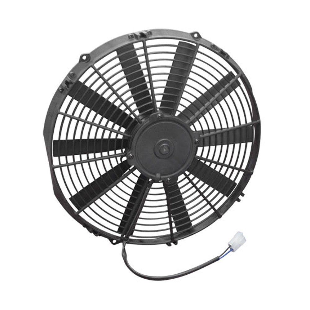 Spal 30101510 14-Inch Straight Blade Low Profile Cooling Fan - Perfect for Automotive, Marine, and RV Cooling Systems
