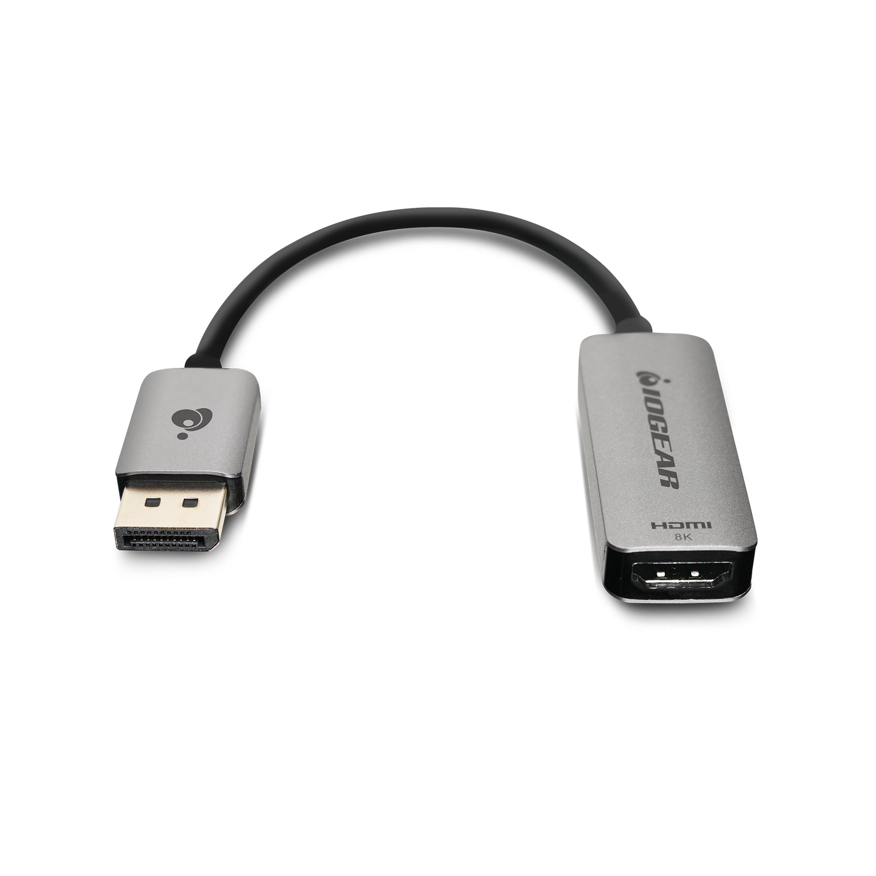 8K Active DisplayPort to HDMI Adapter Converter - 4K 60Hz, 2K 144Hz, HDR, HDCP 2.2 - Compatible with PC, Laptop, Monitor, TV for Gaming, Streaming & Home Theater Setup