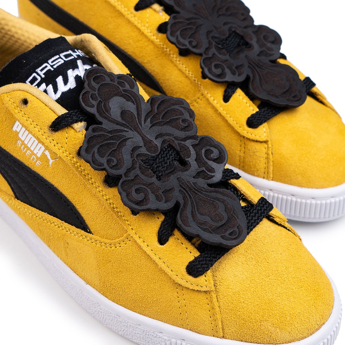Limited Edition Porsche Legacy Suede Torque Sneakers in Sport Yellow - Premium Men's Running Shoes for Casual Wear & Sports Enthusiasts
