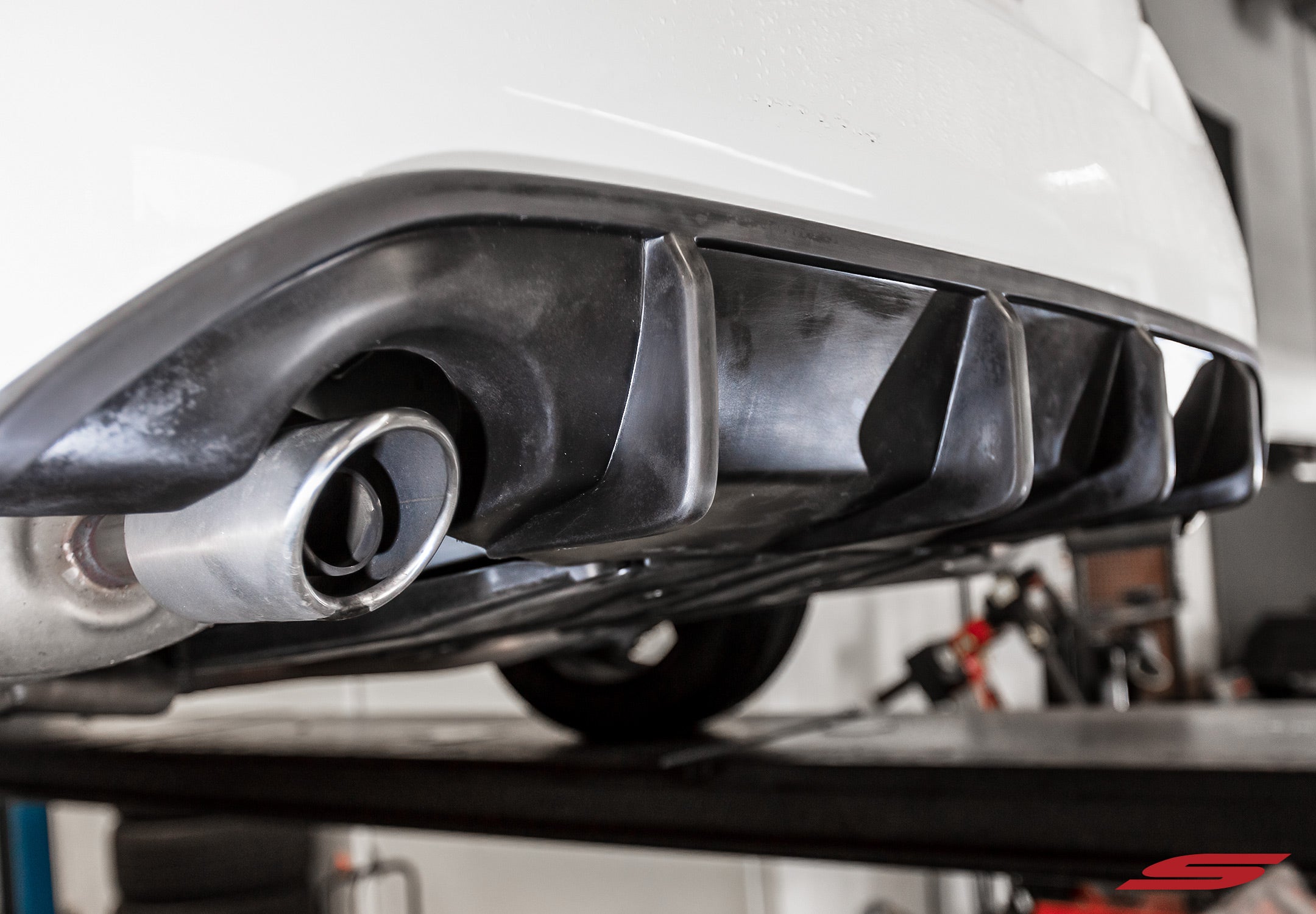 2013-2015 Nissan Altima Rear Diffuser - Matte Black Spoiler Lip - KB13145MB - Enhance Style & Aerodynamics for Sedan Customization