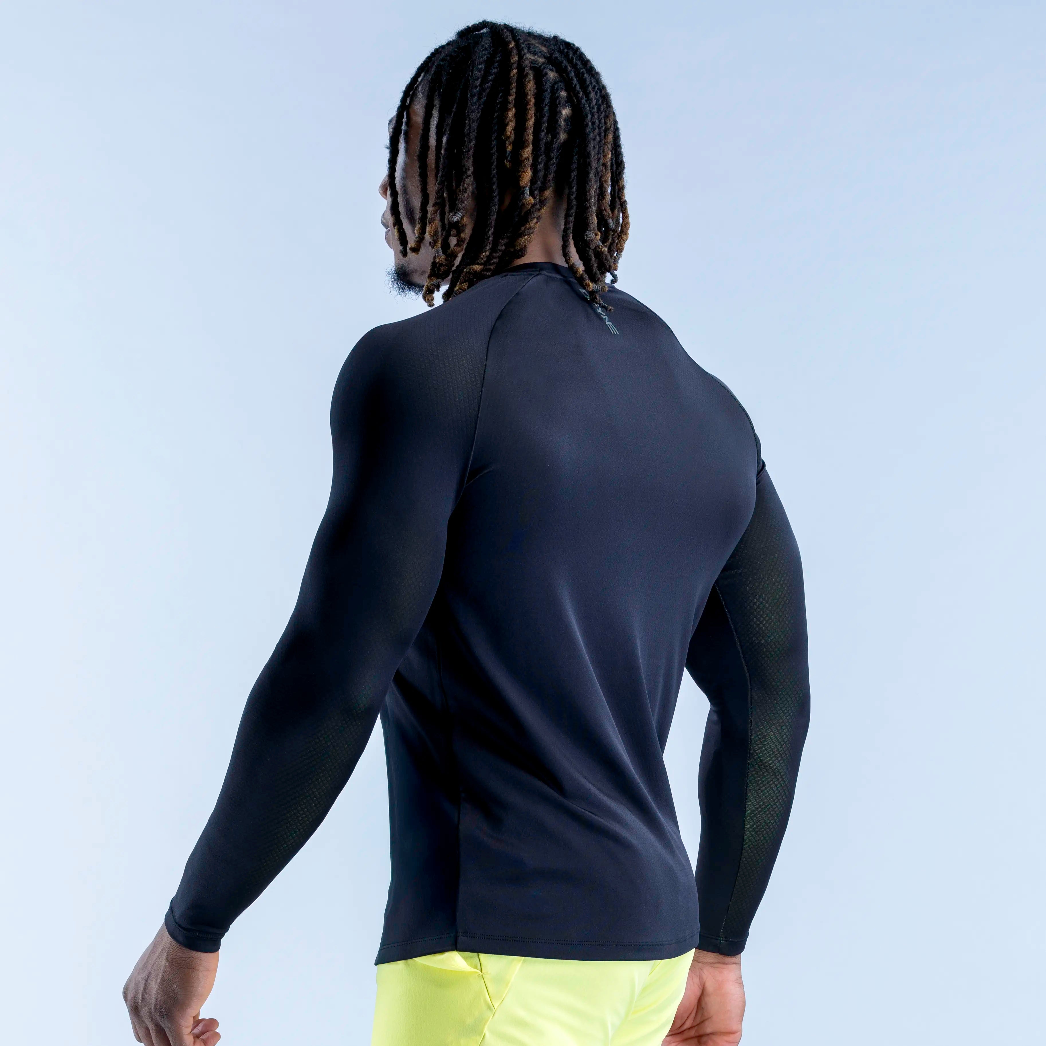 Unbound Long Sleeve Workout Shirt for Men & Women - Moisture Wicking Gym Tee for Running, Yoga & Fitness Training