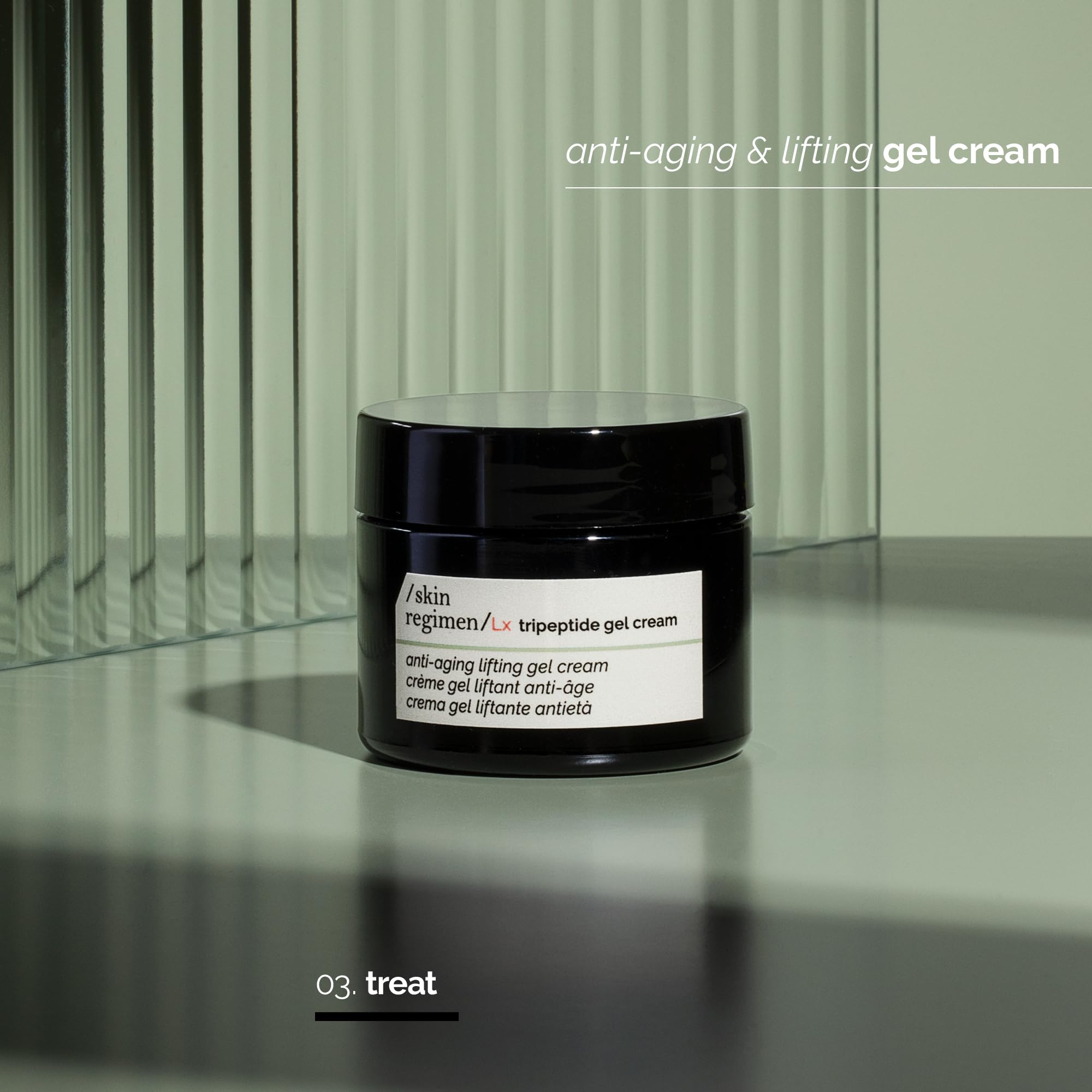LX Tripeptide Anti-Aging Lifting Gel Cream - 50ml Firming Face Moisturizer with Collagen for Wrinkles & Fine Lines | Day & Night Skincare Regimen for Youthful Glow