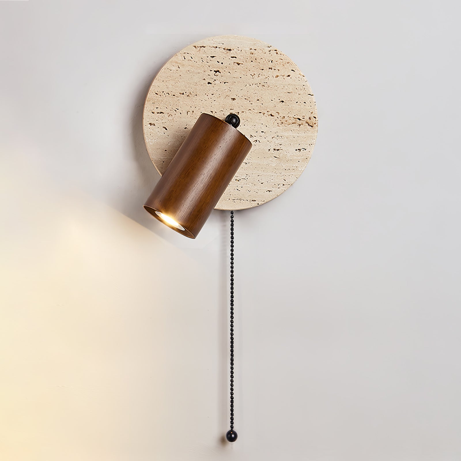 Miadi Modern Wall Lamp - Sleek LED Sconce Lighting for Bedroom, Living Room & Hallway - Energy Efficient Indoor Wall Light Fixture (Black) - Perfect for Home Decor, Reading Light & Ambient Lighting