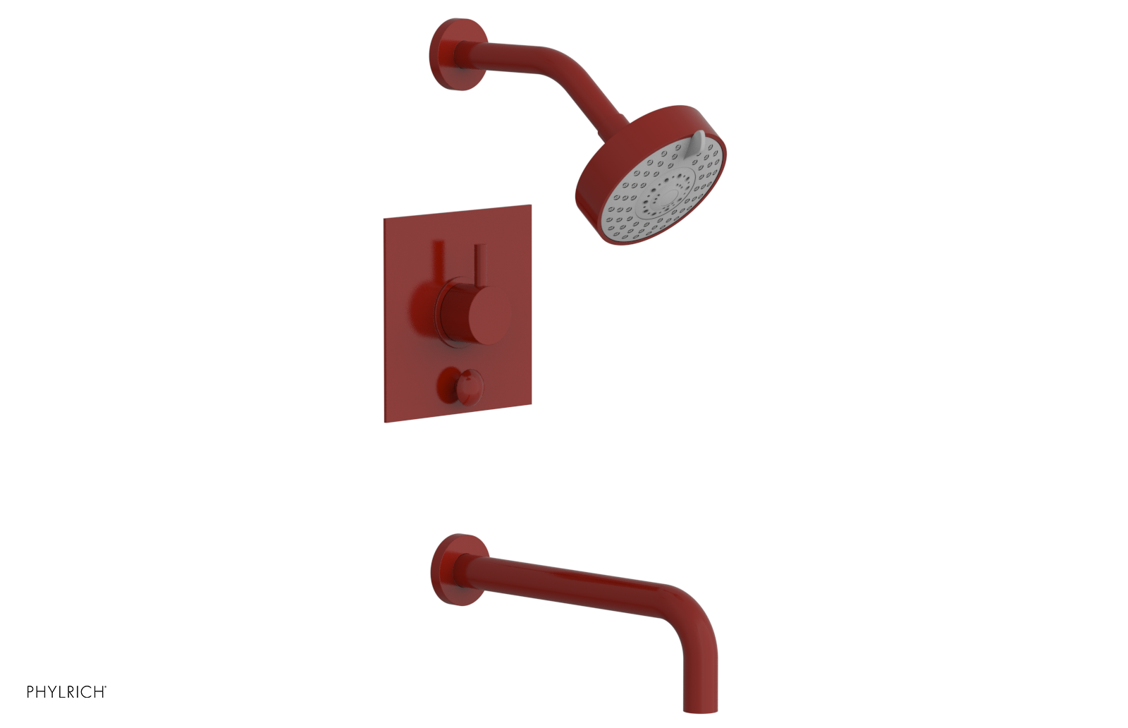 BASIC II 10 Pressure Balance Tub and Shower Faucet Set - 230S 29 10 - Perfect for Bathroom Renovation & Modern Home Upgrade
