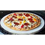 15.5-Inch Round Pizza Baking Stone for Home Oven - Perfect for Crispy Crust, Homemade Pizza, Bread & Pastries | Ideal for Family Dinners, Parties & Outdoor Cooking
