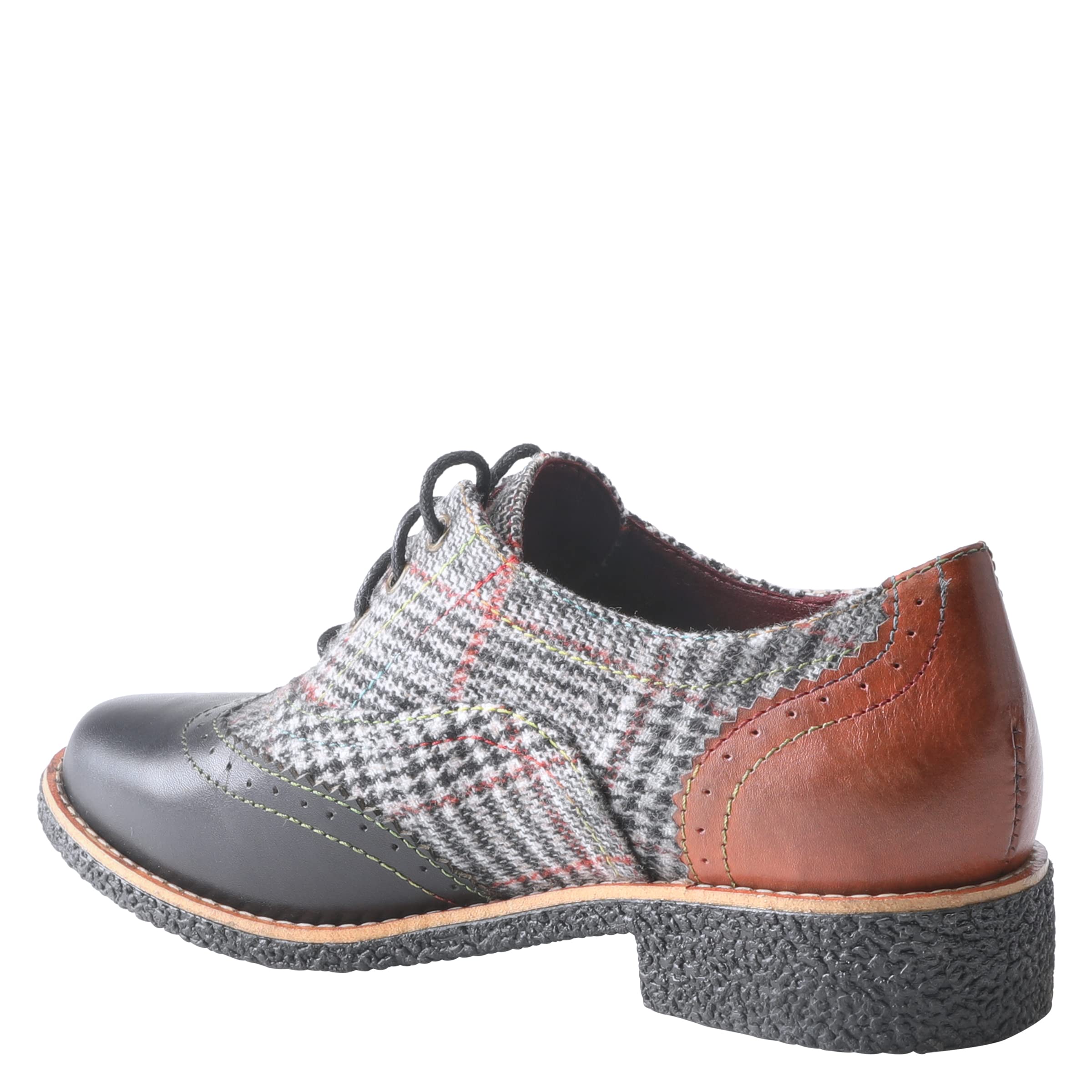 Spring Step L'Artiste Women's Muggiasti Oxford Flat Shoes - Comfortable & Stylish Casual Loafers for Work, Walking & Everyday Wear