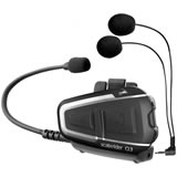 Cardo Scala Rider Q3 Solo Bluetooth Headset for Motorcycles - Wireless Communication for Riders - Perfect for Touring, Commuting & Adventure Riding