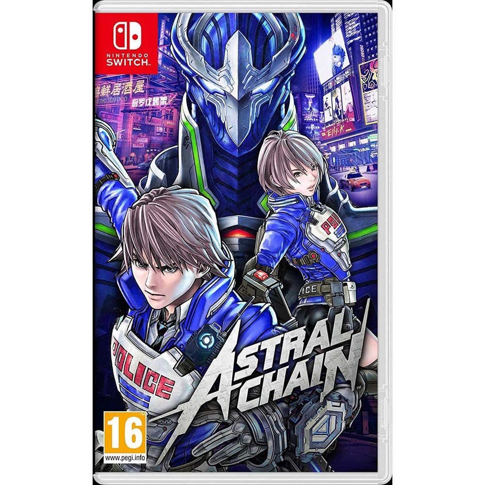 Astral Chain - Action-Adventure Game for Nintendo Switch | Fight with Legion in Futuristic City | Perfect for Solo & Co-op Gaming