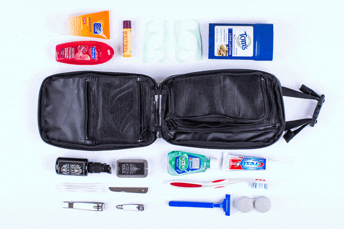 V1 Explorer SLIM™ Toiletry Bag - Waterproof Travel Cosmetic Organizer for Men & Women - Perfect for Camping, Gym & Business Trips - FINAL SALE