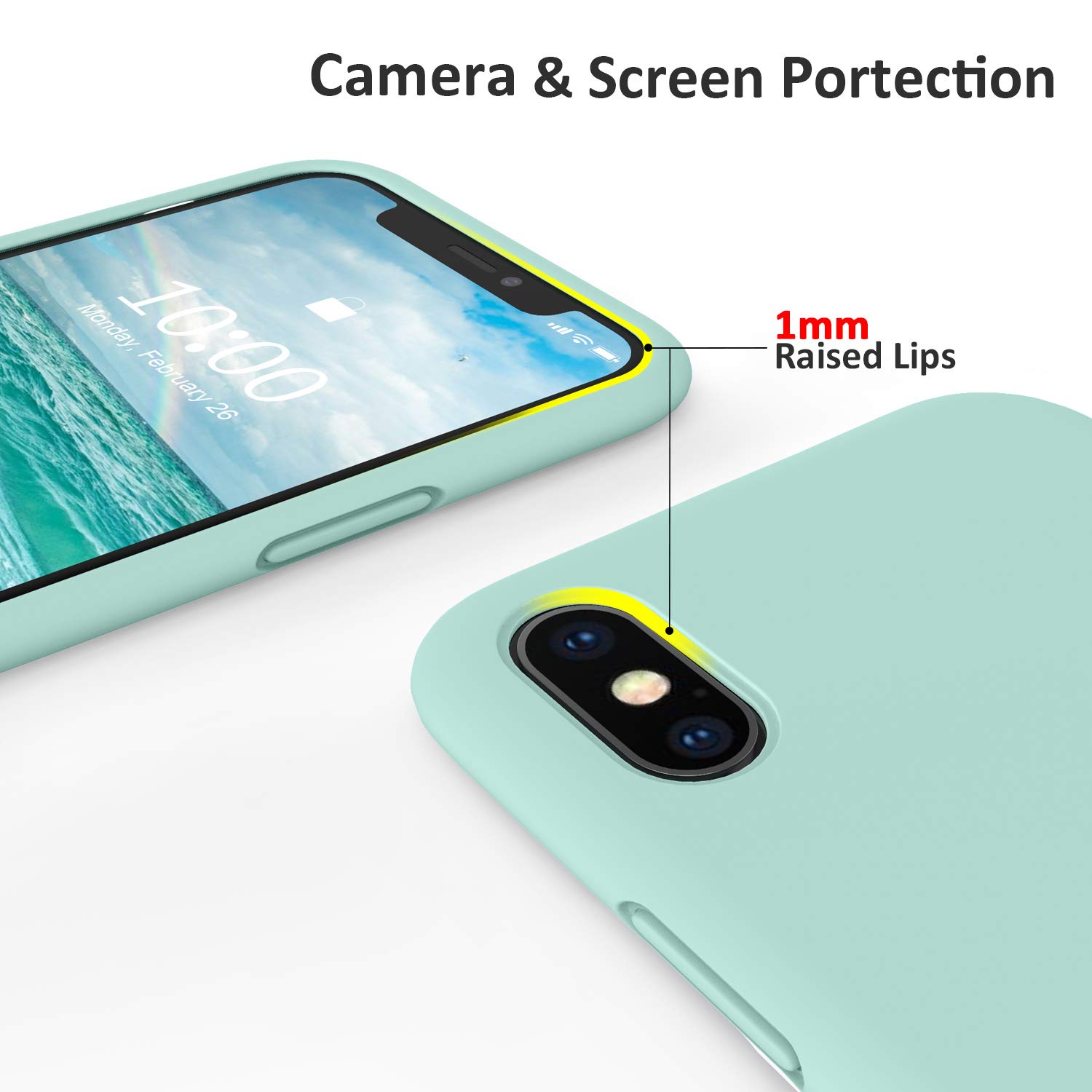 Premium Liquid Silicone Case for iPhone X/XS 5.8