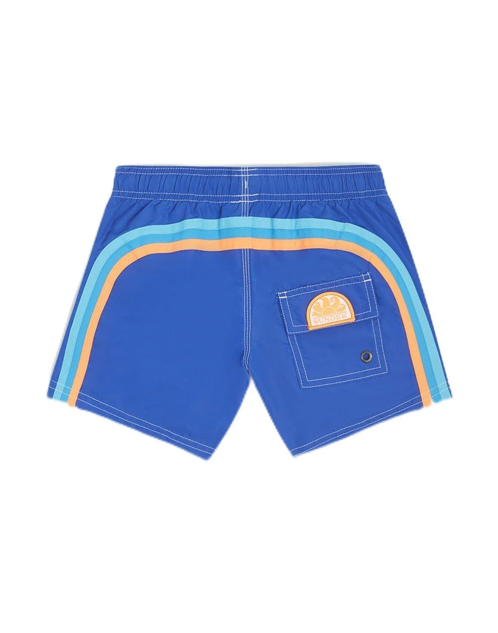 Boys' Quick-Dry Elastic Waist Swim Trunks | UPF 50+ Sun Protection | Comfortable Board Shorts for Swimming & Beach Play | Perfect for Pool, Vacation & Summer Activities