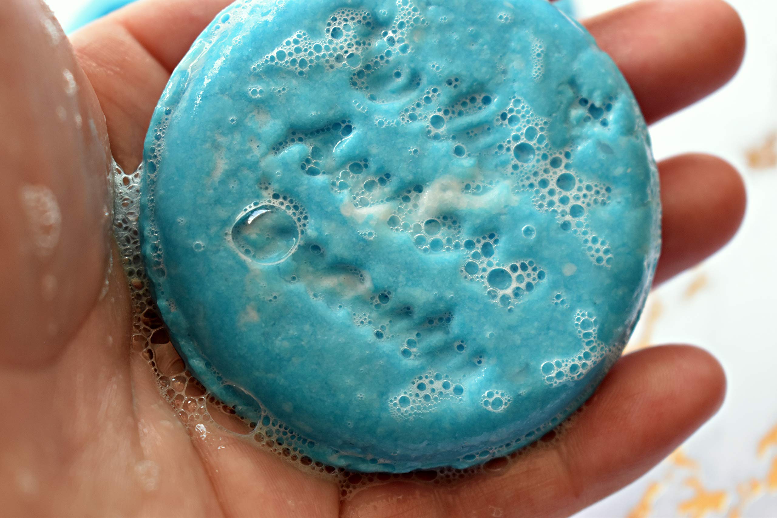 Moisturizing & Hydrating Shampoo Bar with Vegan Keratin & Oat Extract | Sulfate-Free Solid Shampoo for Dry, Damaged Hair | Eco-Friendly Travel & Camping Hair Care