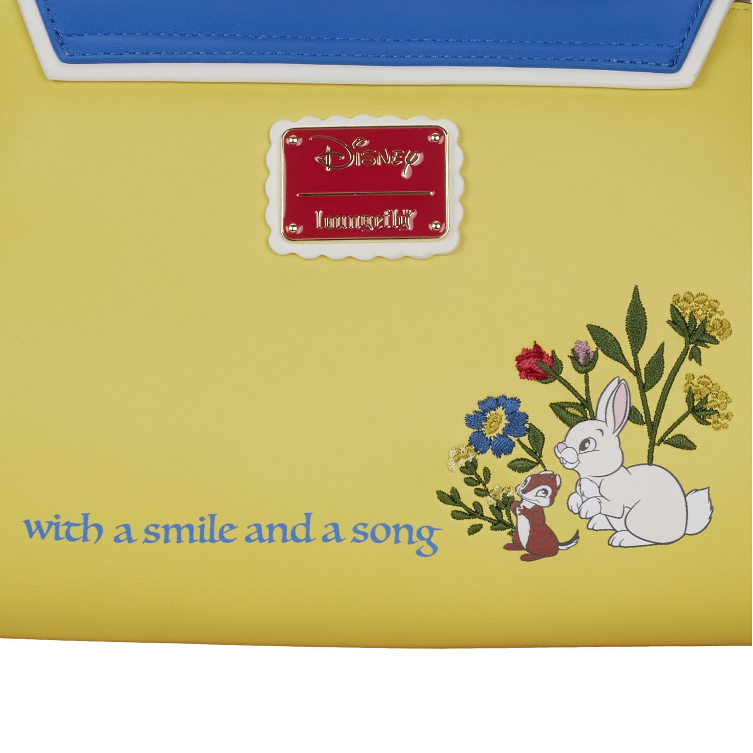 Disney Snow White Cosplay Bow Handbag by Loungefly - Elegant & Stylish for Disney Fans, Cosplay Events, and Themed Parties