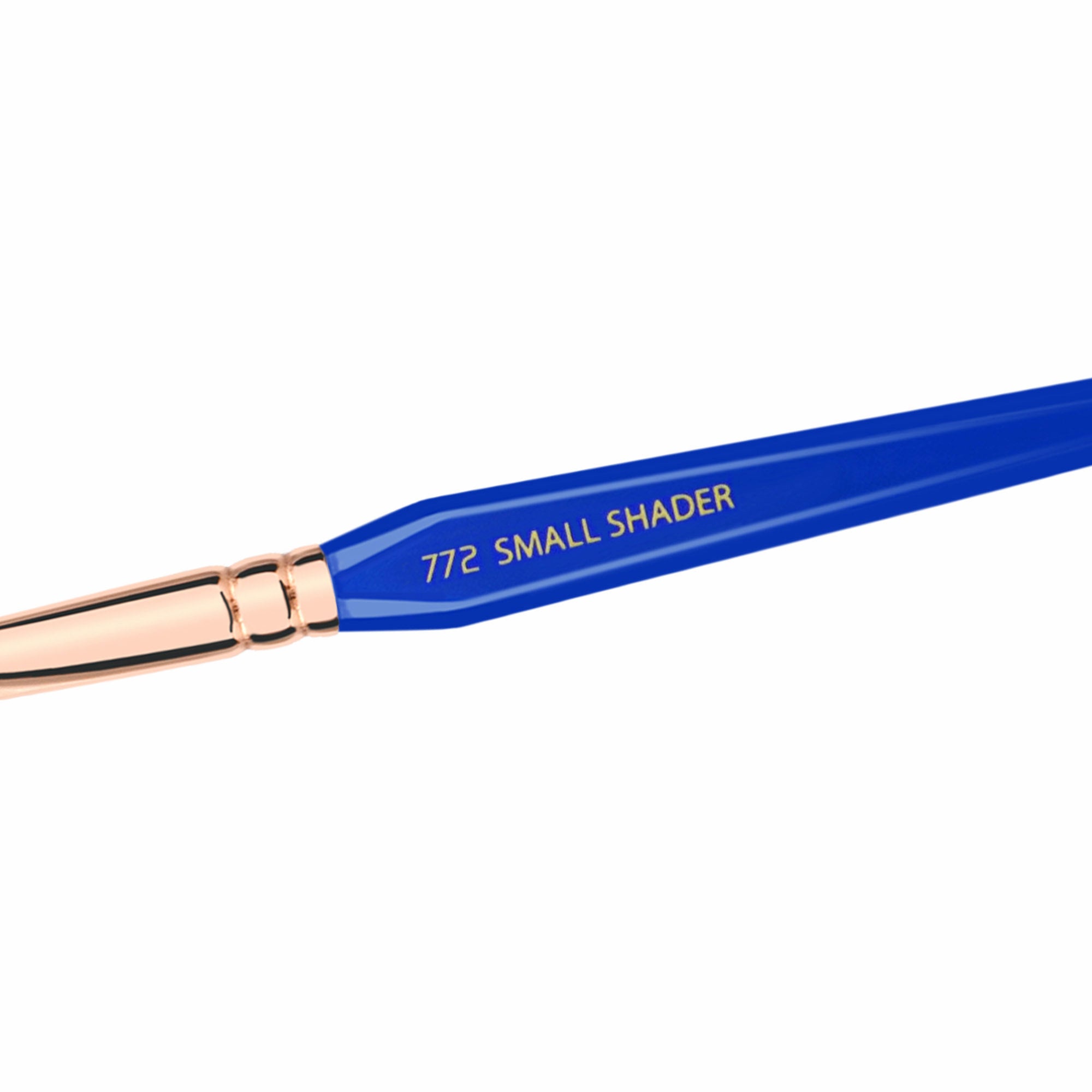 Golden Triangle 772 Small Shader Brush - Professional Makeup Brush Set for Eyeshadow Blending & Contouring - Perfect for Makeup Artists & Beginners - Home & Travel Use