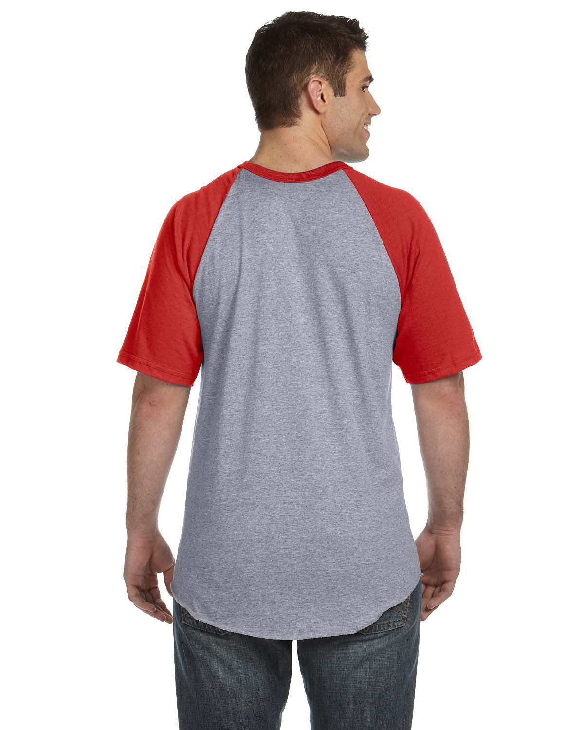 Augusta Sportswear 423 Adult Short Sleeve Baseball Jersey - Comfortable Performance Tee for Baseball, Softball & Casual Wear | Team Uniforms, Practice & Fan Apparel