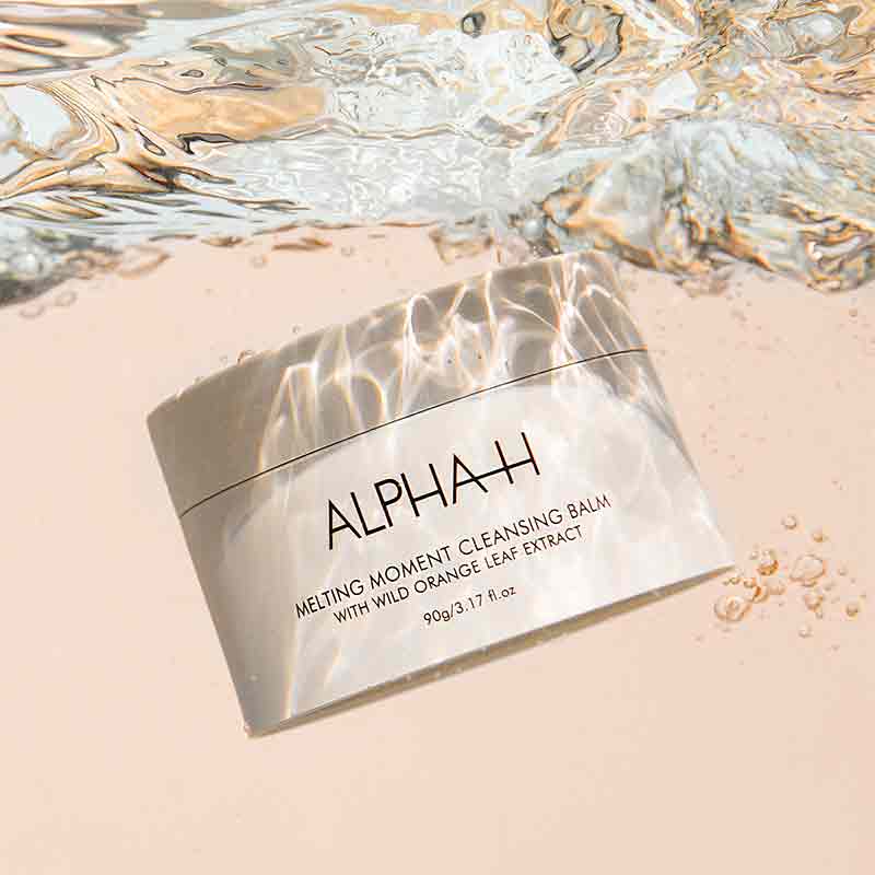 Alpha H Melting Moment Cleansing Balm - Gentle Makeup Remover & Deep Cleanser for All Skin Types | Perfect for Daily Skincare & Travel Essentials