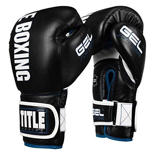 Title Boxing Soft Strike Gel Bag Gloves - Premium Training Gloves for Boxing, MMA & Fitness - Perfect for Home Gym, Heavy Bag Workouts & Sparring Practice