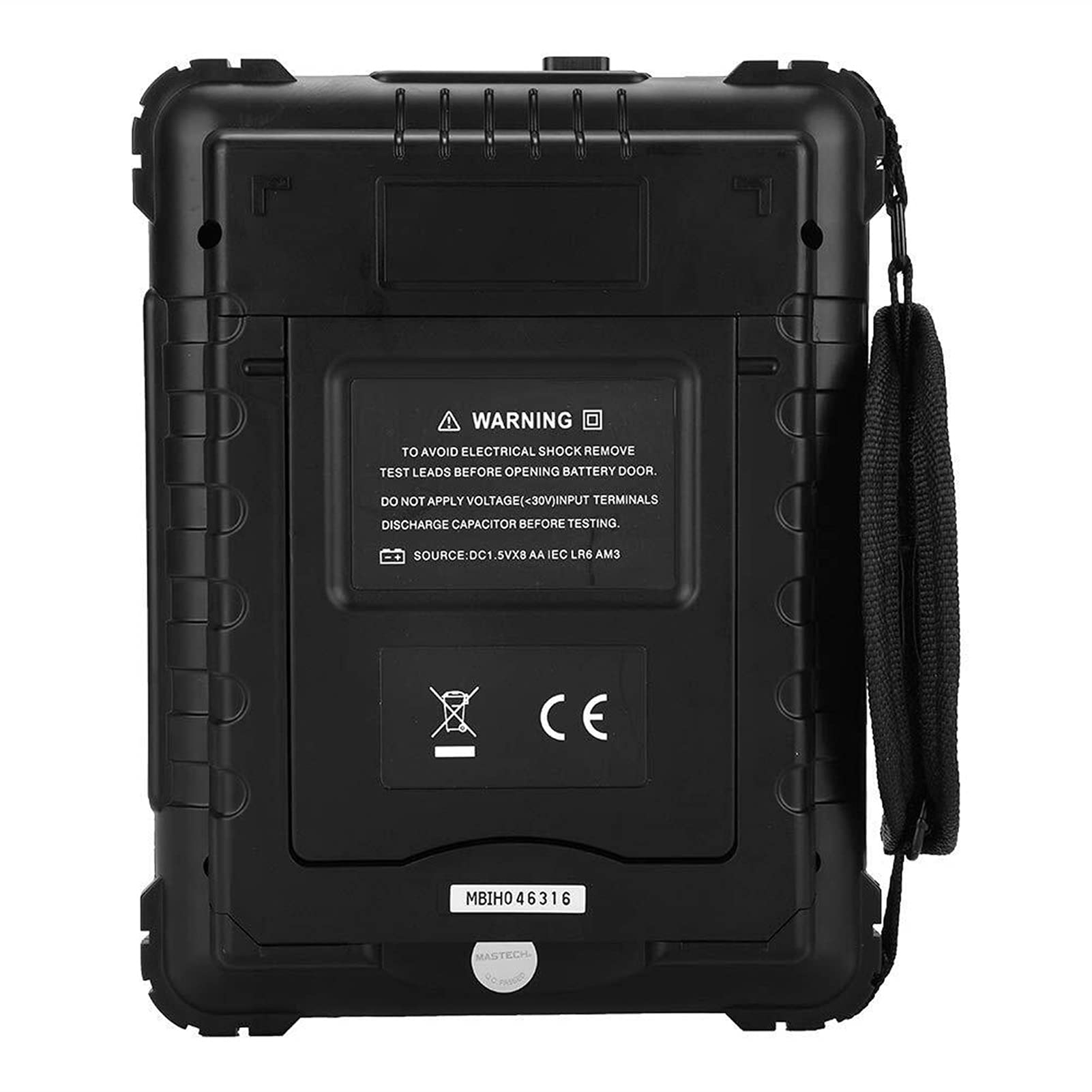 Walfront MS5308 Digital LCR Meter 100Khz - Portable Handheld Inductance Resistance Capacitance Tester with Dual LCD Display - Perfect for Electronics Repair, Circuit Testing, and Component Measurement