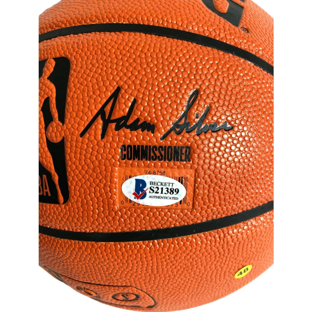 Dirk Nowitzki Autographed NBA Basketball - Signed 2011 Dallas Mavericks Championship Memorabilia with COA - Perfect for Sports Collectors, Fans, and Home Decor