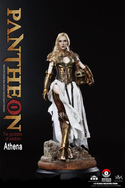 COO Model 1/6 Scale Pantheon Athena Goddess of Wisdom Collectible Figure - Perfect for Anime Fans, Mythology Enthusiasts & Home Decor Display