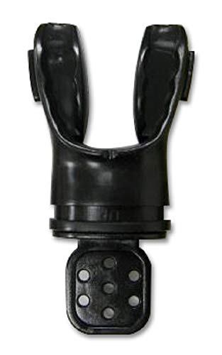 Storm Moldable Replacement Snorkel & Regulator Mouthpieces - Black for Scuba Diving and Snorkeling Adventures