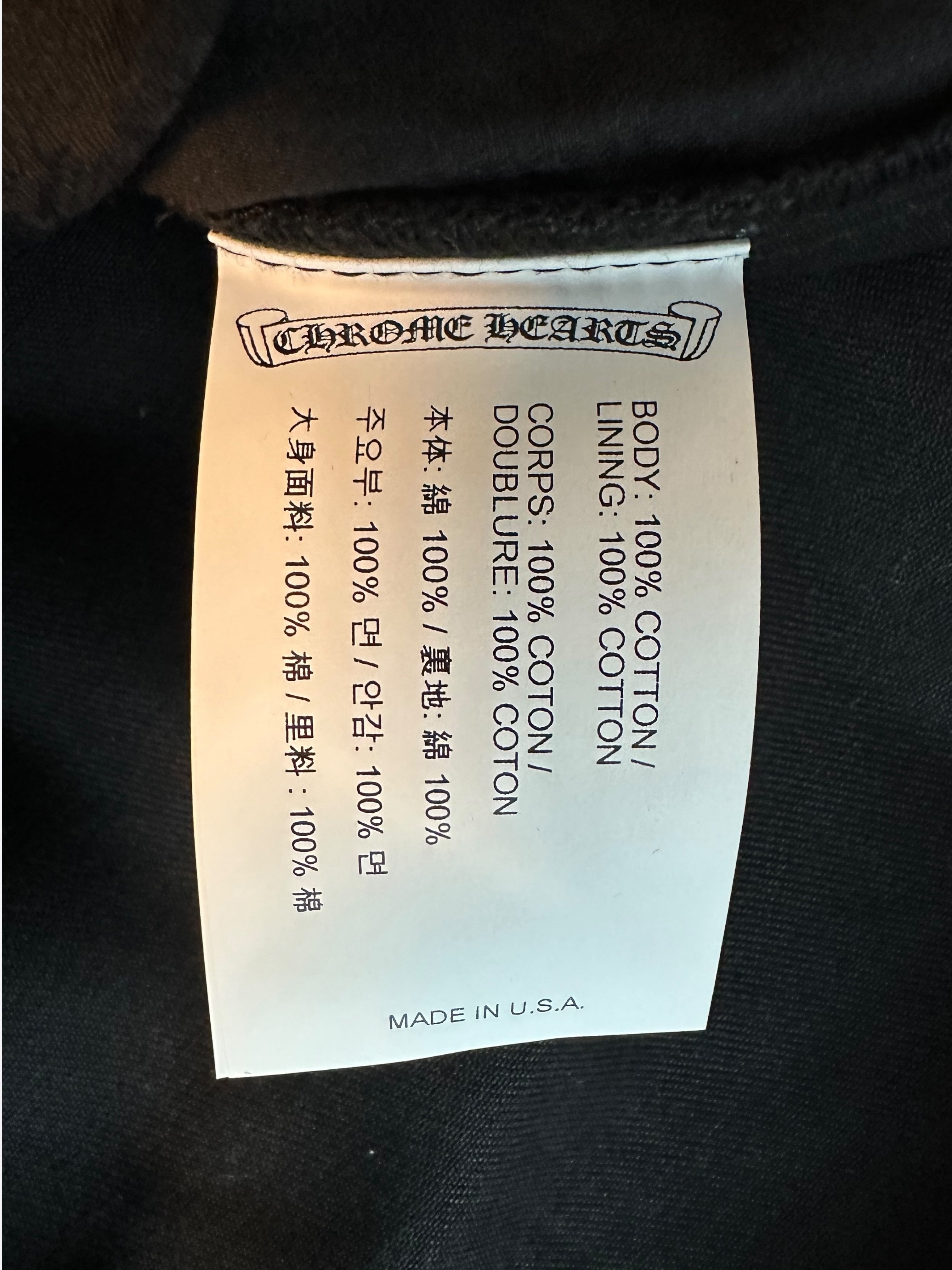 Chrome Hearts Black Carpenter Shorts for Men - Stylish & Durable Workwear Shorts for Construction, Outdoor & Casual Wear
