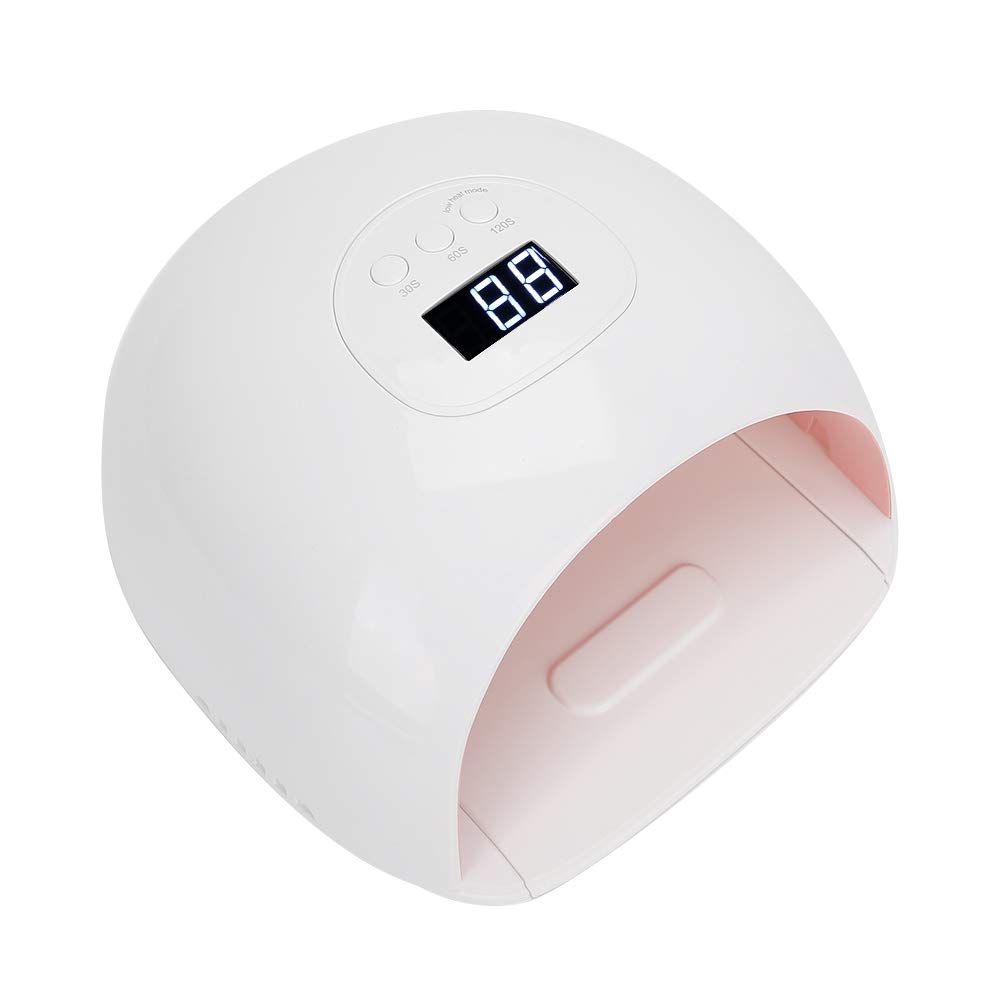 72W Professional UV LED Nail Lamp for Gel Polish - Painless Curing Light with 36 LED Chips & Detachable Base (110-240V) - Perfect for Salon, Home Manicure & Nail Art