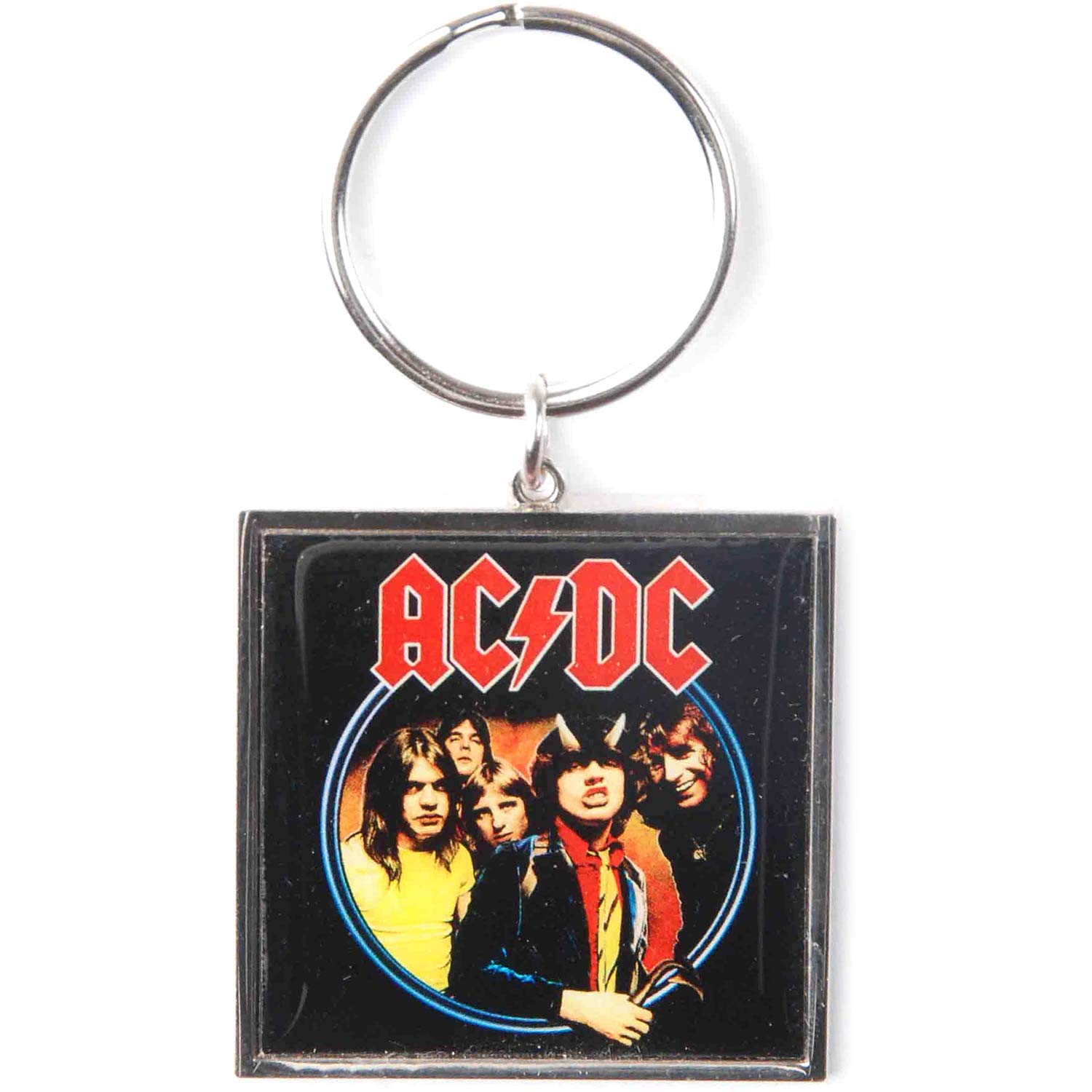 AC/DC Devil Angus Heavy Metal Keychain - Black Rock Band Merchandise for Fans, Gifts & Collectibles | Perfect for Keychains, Backpacks, and Rock Music Accessories