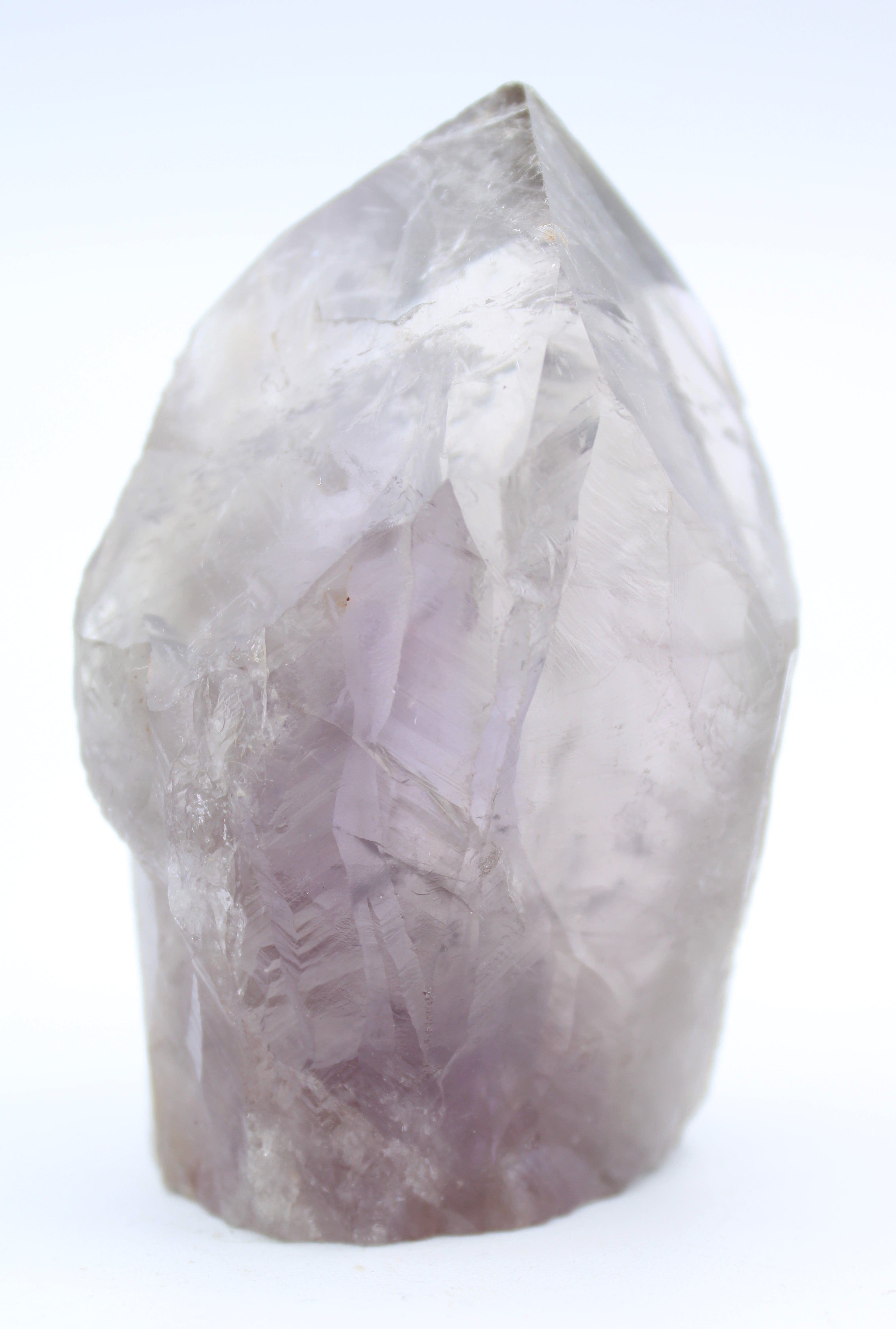 Natural Bahai Amethyst Point Crystal - Rare Closed Mine Specimen for Healing, Meditation & Energy Work - Perfect for Home Decor, Spiritual Gifts & Crystal Collections