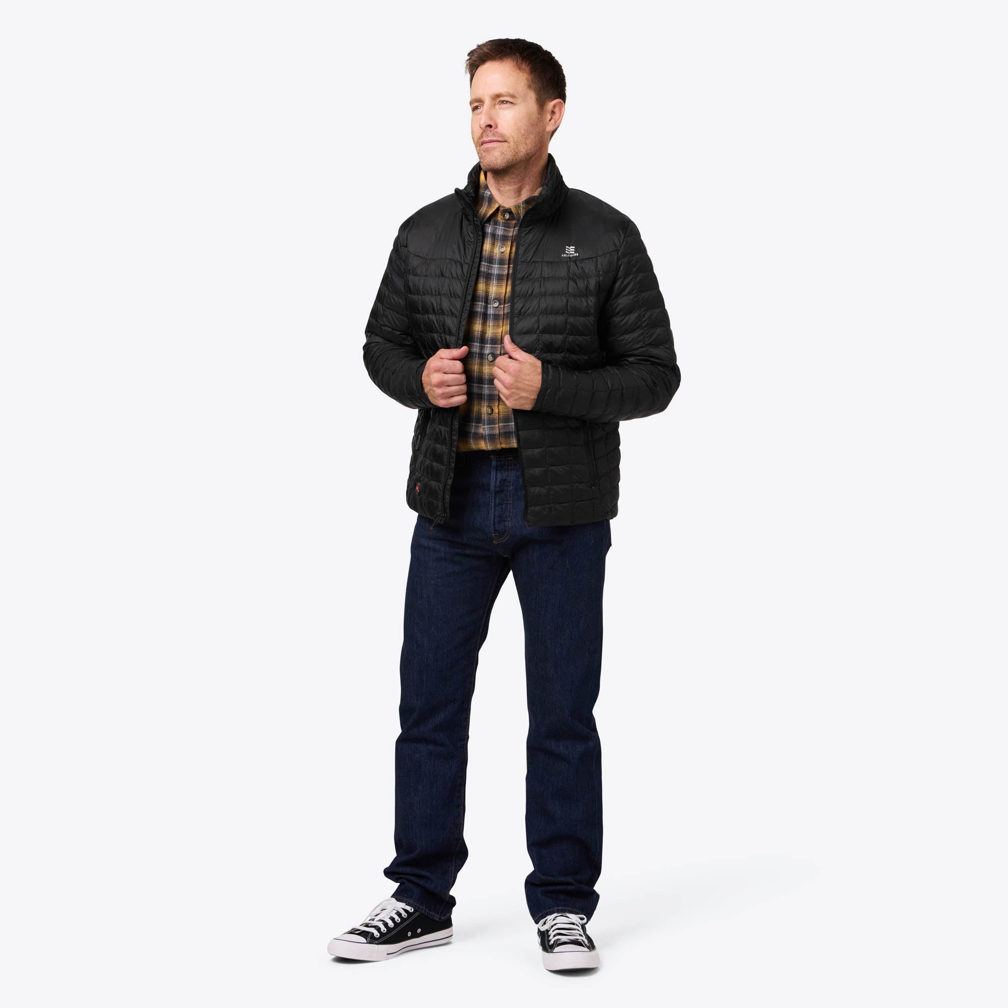 Men's Backcountry Heated Jacket - Battery-Powered Winter Coat for Skiing, Hiking & Outdoor Adventures