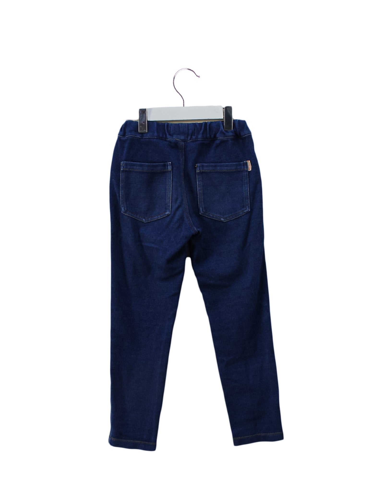 Ponpoko Jeggings for Girls 5T (120cm) - Stretchy Comfortable Kids' Pants for Playtime & School