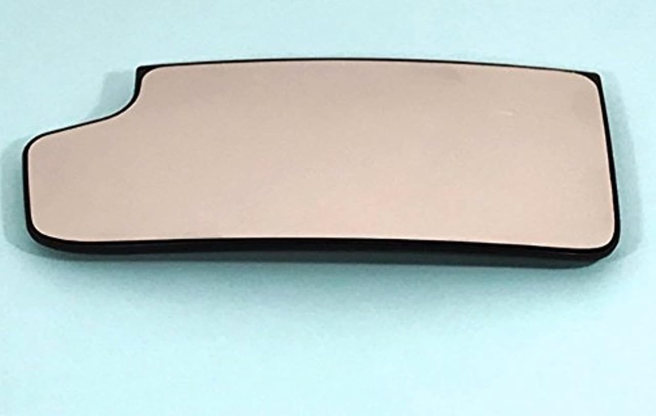Chevy Silverado & GMC Sierra 14-20 Driver Side Lower Tow Mirror Glass with Back Plate - OEM Replacement for Enhanced Towing Visibility & Safety