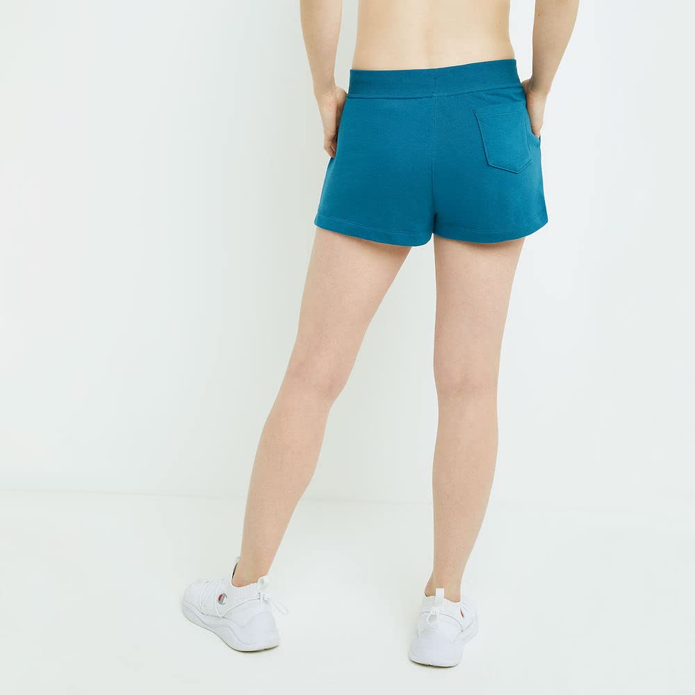 Champion Women's Gym Shorts - Moisture-Wicking French Terry Workout Shorts with 2.5
