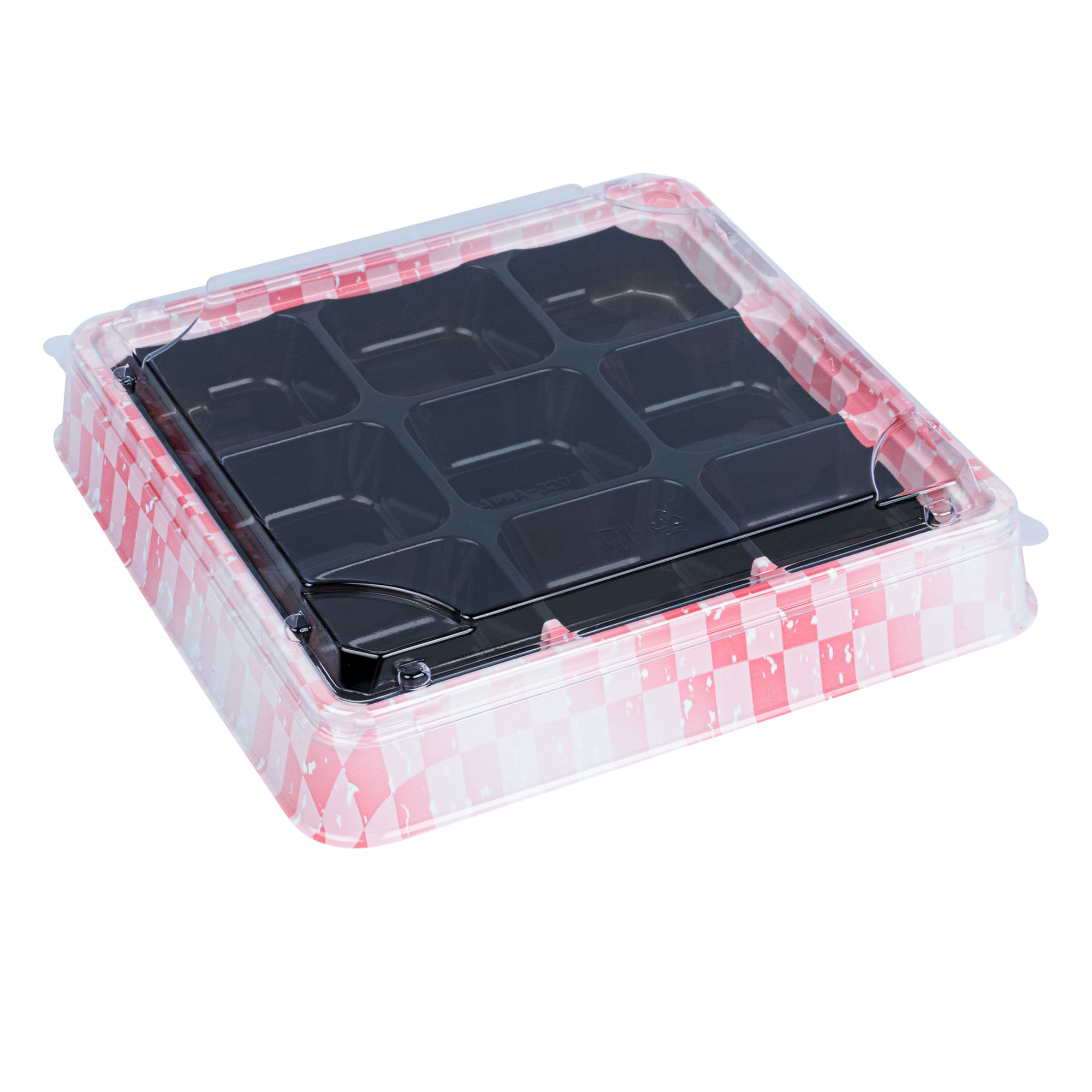 Bento Tek Square Clear Plastic Lids - 50 Pack for 17 oz Bento Boxes | Airtight Food Storage | Perfect for Meal Prep, School Lunches & Office Snacks