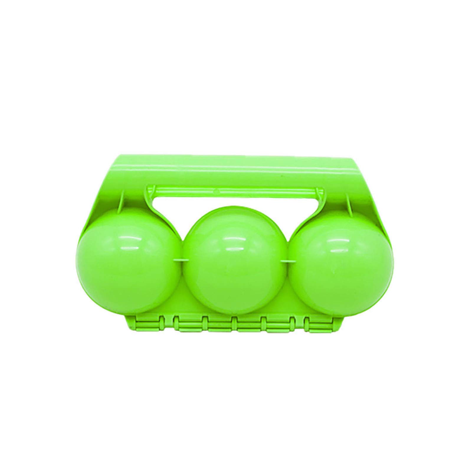 Snowball Blaster & Fun Clips Party Set - 6-Piece Outdoor Winter War Toy Kit for Kids with 2 Commander Launchers | Snowball Fight Games, Winter Party Activities & Backyard Play
