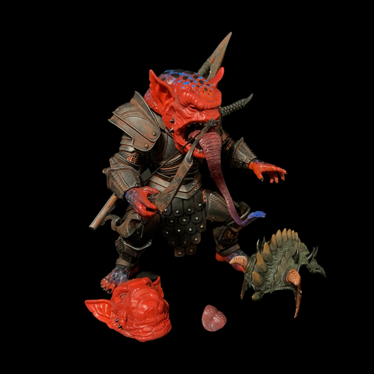 Mythic Legions: Legion of Arethyr Helphyre Goblin Action Figure - Collectible Fantasy Warrior for Display & Role-Playing Games (RPG) - Perfect for Collectors, D&D Enthusiasts, and Tabletop Battles