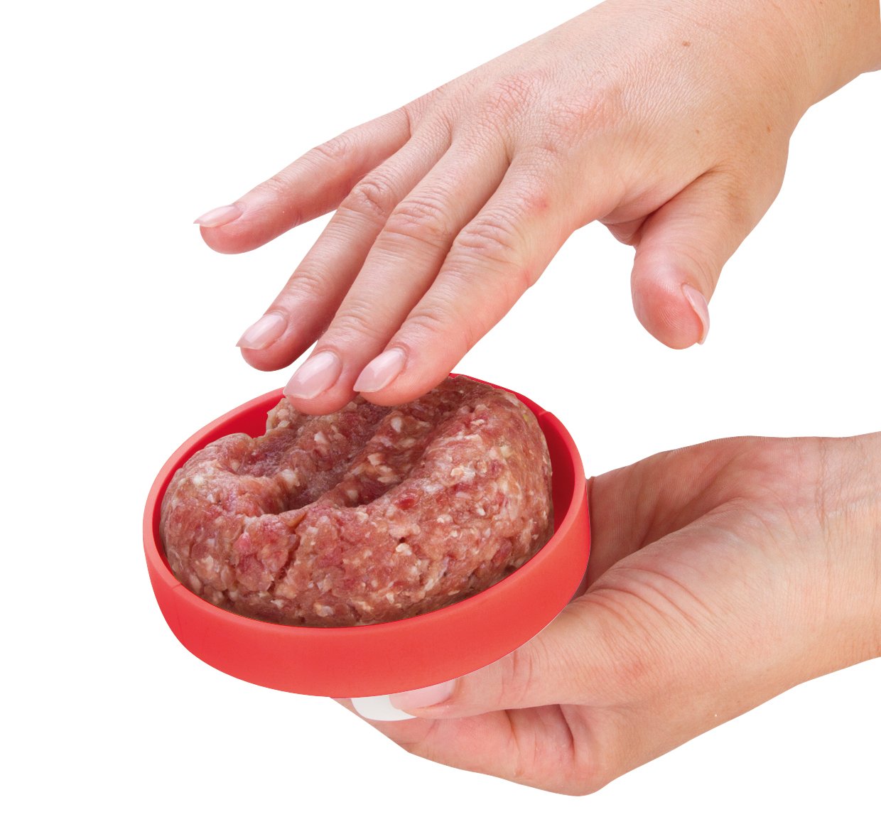 Tescoma Presto Hamburger Maker - Fast & Easy Patty Press for Perfect Homemade Burgers - Ideal for BBQs, Picnics, and Family Dinners