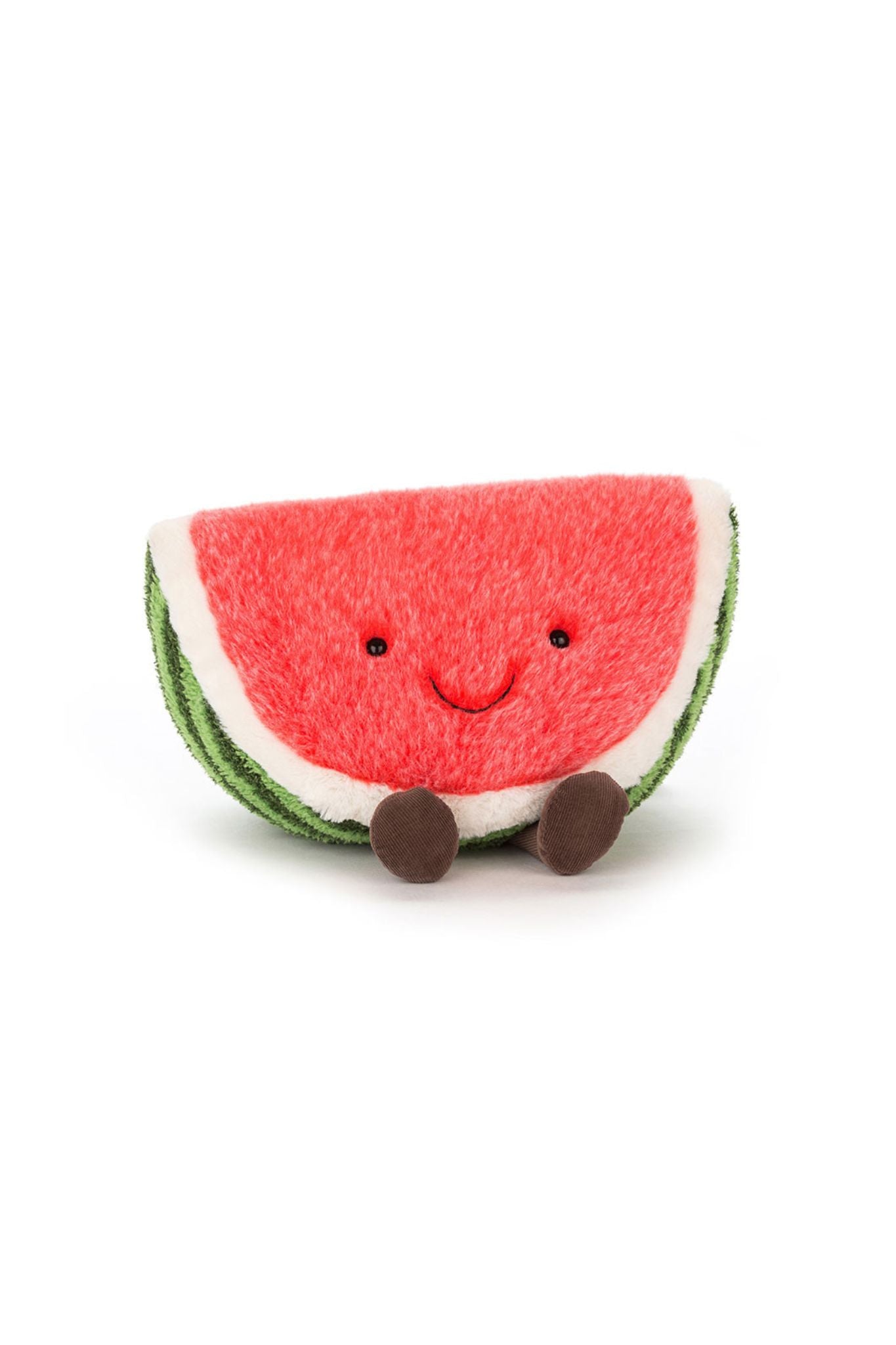 Jellycat Amuseable Watermelon Medium Plush Toy - Soft & Cuddly Stuffed Fruit for Kids, Babies & Adults | Perfect for Playtime, Nursery Decor & Gifts