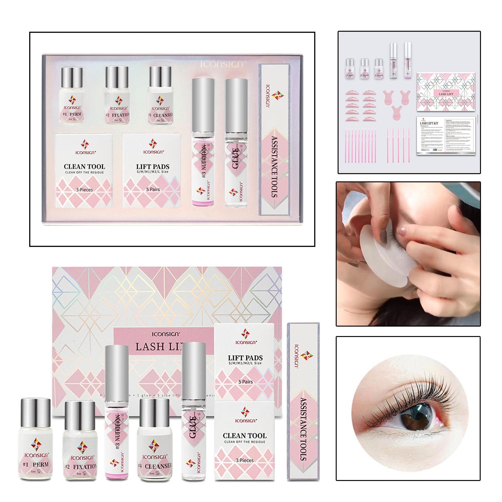 LOSA Professional Lash Lift Kit - At Home & Salon Use, Safe Eyelash Perming System for Natural Curly Lashes | Perfect for DIY Beauty, Bridal Makeup & Special Occasions
