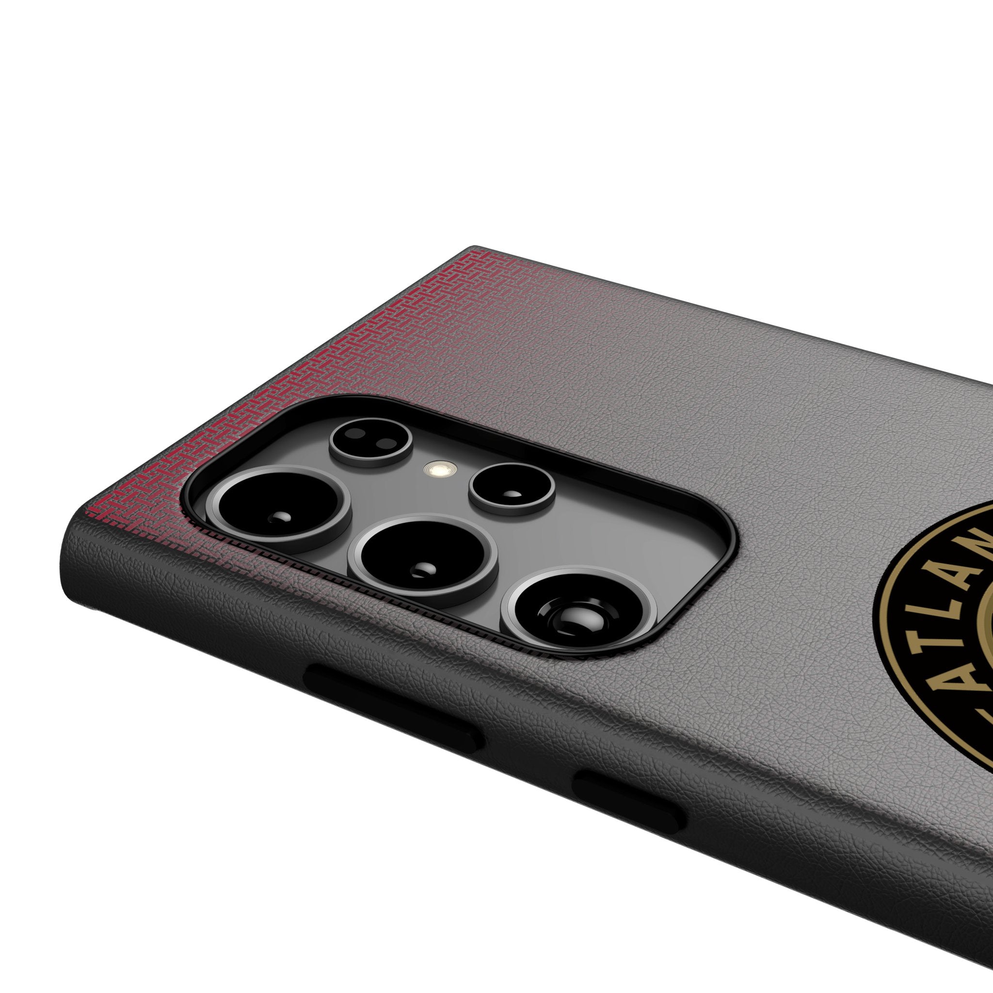 Atlanta United FC MagSafe Compatible Phone Case for Samsung Galaxy - Durable Linen Cover with Secure Magnetic Attachment - Perfect for Fans, Travel & Everyday Use