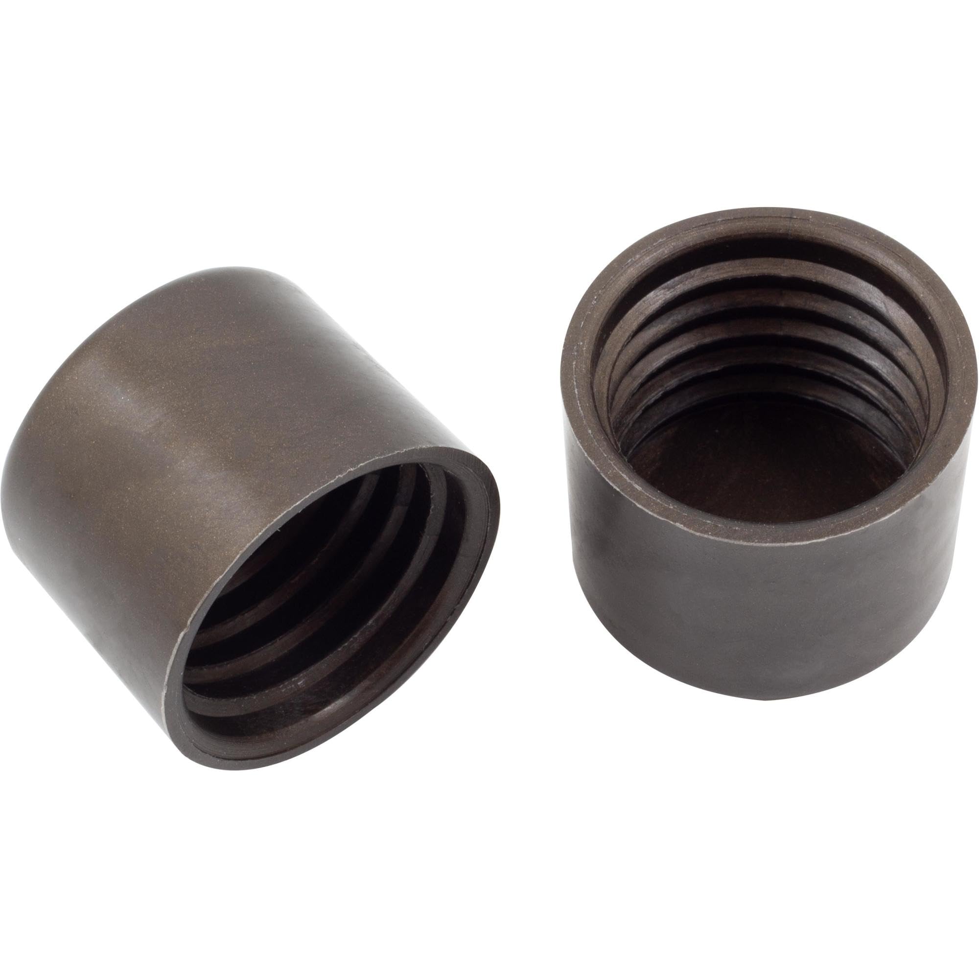 Stone Harbor Hardware Closet Pole End Cap - Dark Bronze Finish for Wardrobe Rods & Shelving - Perfect for Closet Organization & Home Storage Solutions